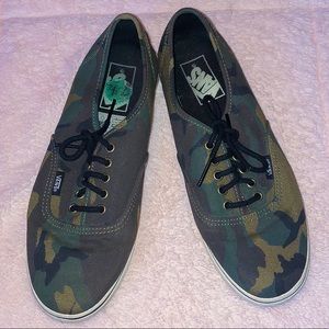 Camo vans